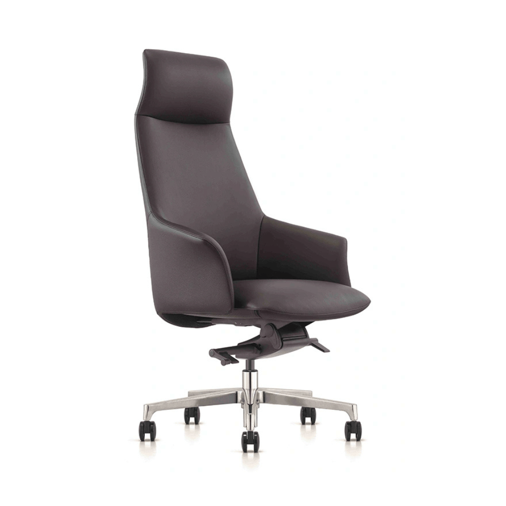 Wensha High Back Office Leather Executive Chair