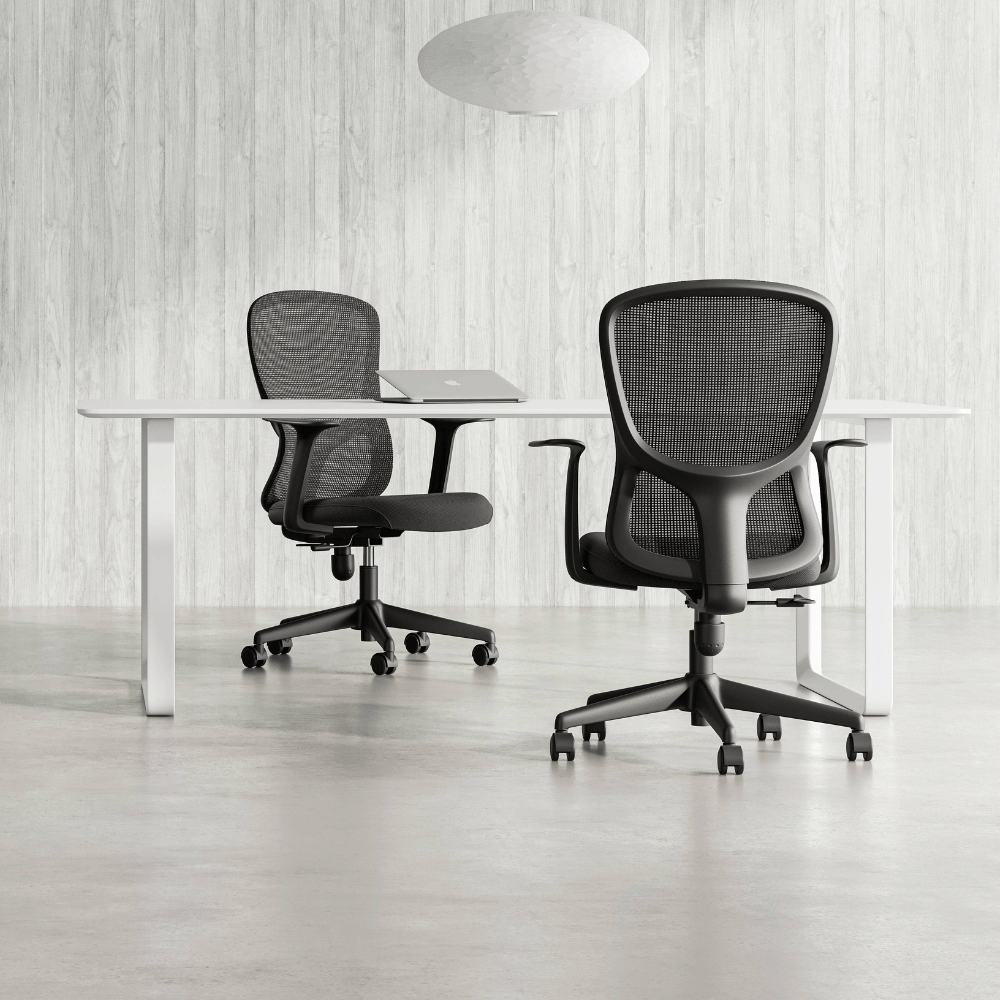 Windrive Mid Back Ergonomic Office Swivel Chair