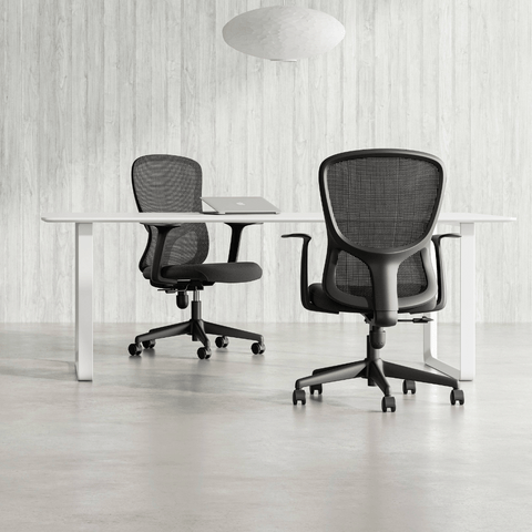 Windrive Mid Back Ergonomic Office Swivel Chair
