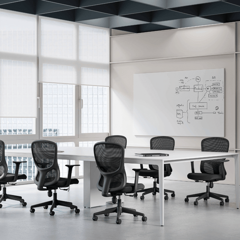 Windrive Mid Back Ergonomic Office Swivel Chair
