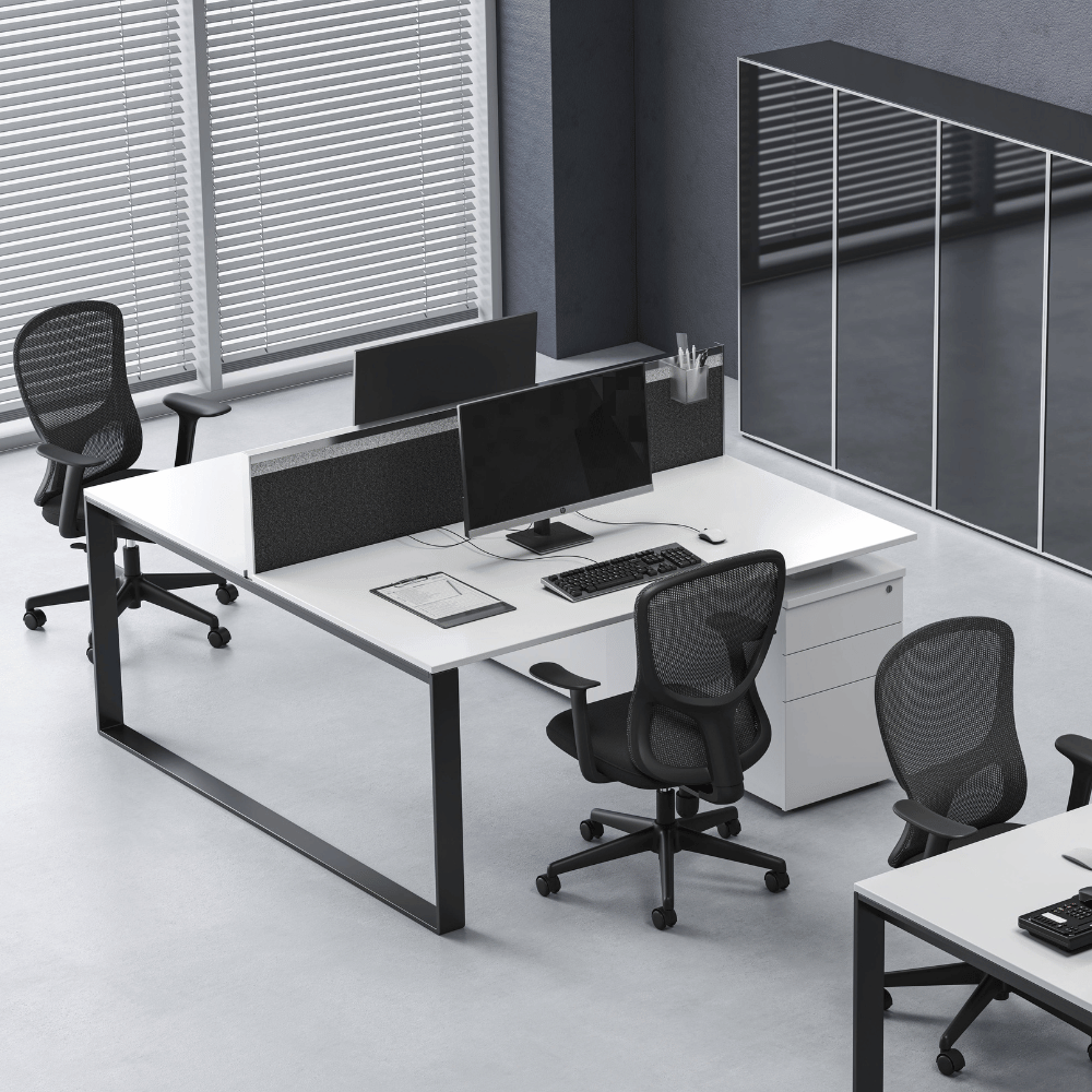 Windrive Mid Back Ergonomic Office Swivel Chair