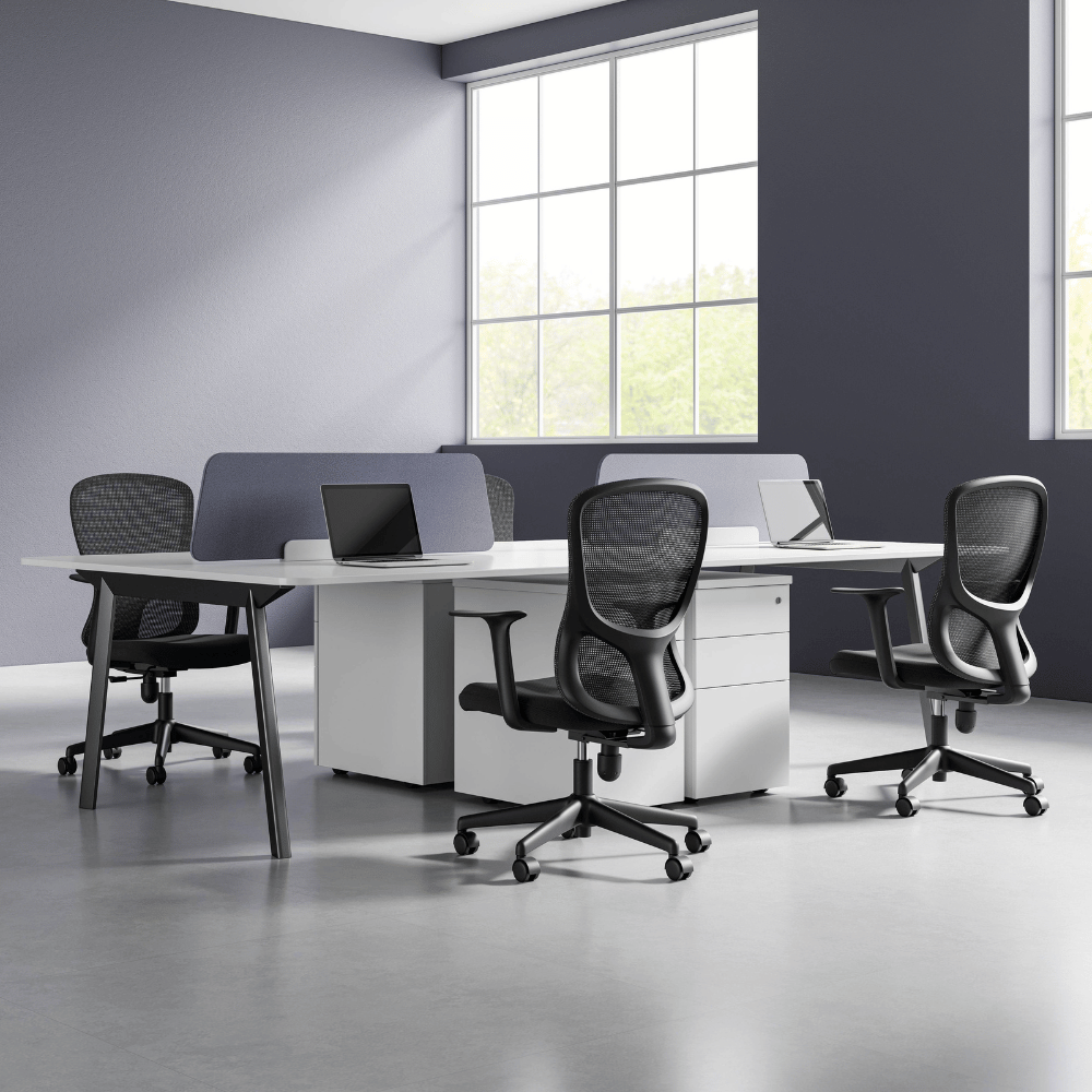 Windrive Mid Back Ergonomic Office Swivel Chair