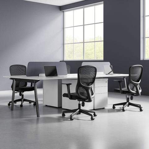 Windrive Mid Back Ergonomic Office Swivel Chair