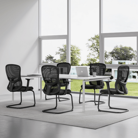 Windrive-V Mid Back Office Meeting Cantilever Chair