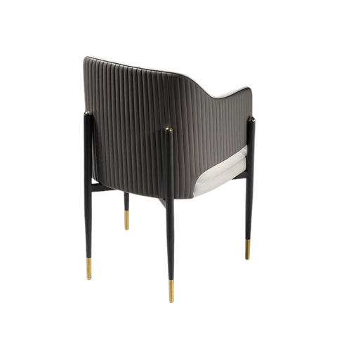 Wiseman Modern Slim Leather Dining Room Side Chair