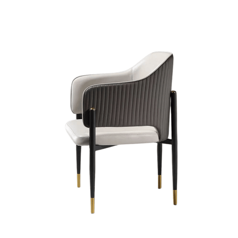 Wiseman Modern Slim Leather Dining Room Side Chair