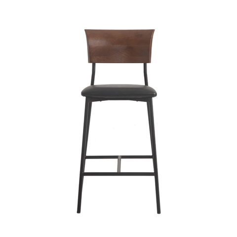 Wisp Modern Leather High Barstool