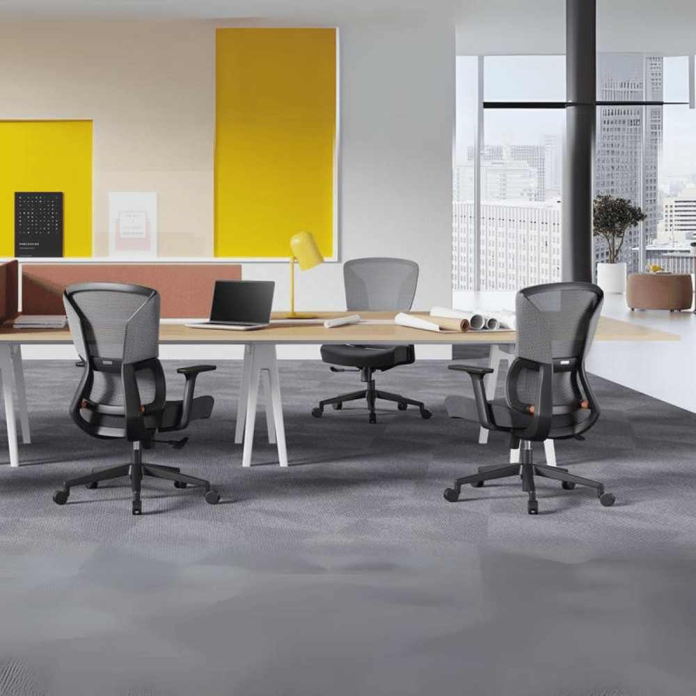 Yark-M Mid Back Ergonomic Office Chair - Gavisco Office Furniture