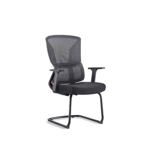 Yark-V Mid Back Ergonomic Visitor Meeting Cantilever Office Chair - Gavisco Office Furniture