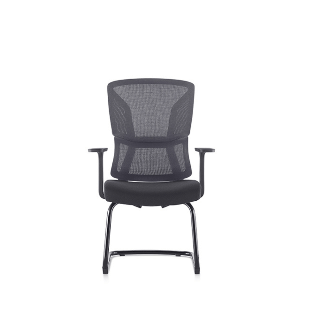 Yark-V Mid Back Ergonomic Visitor Meeting Cantilever Office Chair - Gavisco Office Furniture