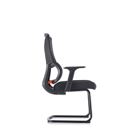 Yark-V Mid Back Ergonomic Visitor Meeting Cantilever Office Chair - Gavisco Office Furniture