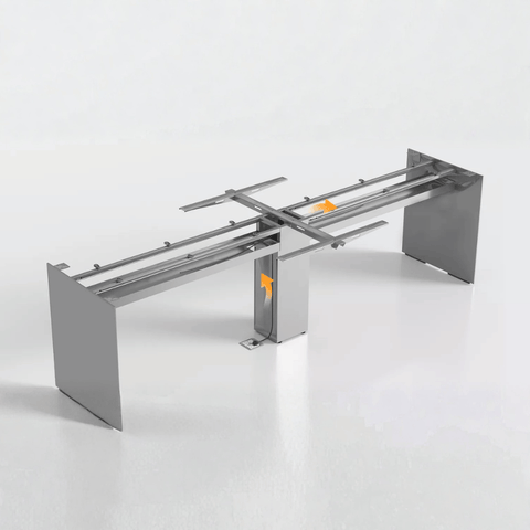Yi Modern Metal Frame Conference Table