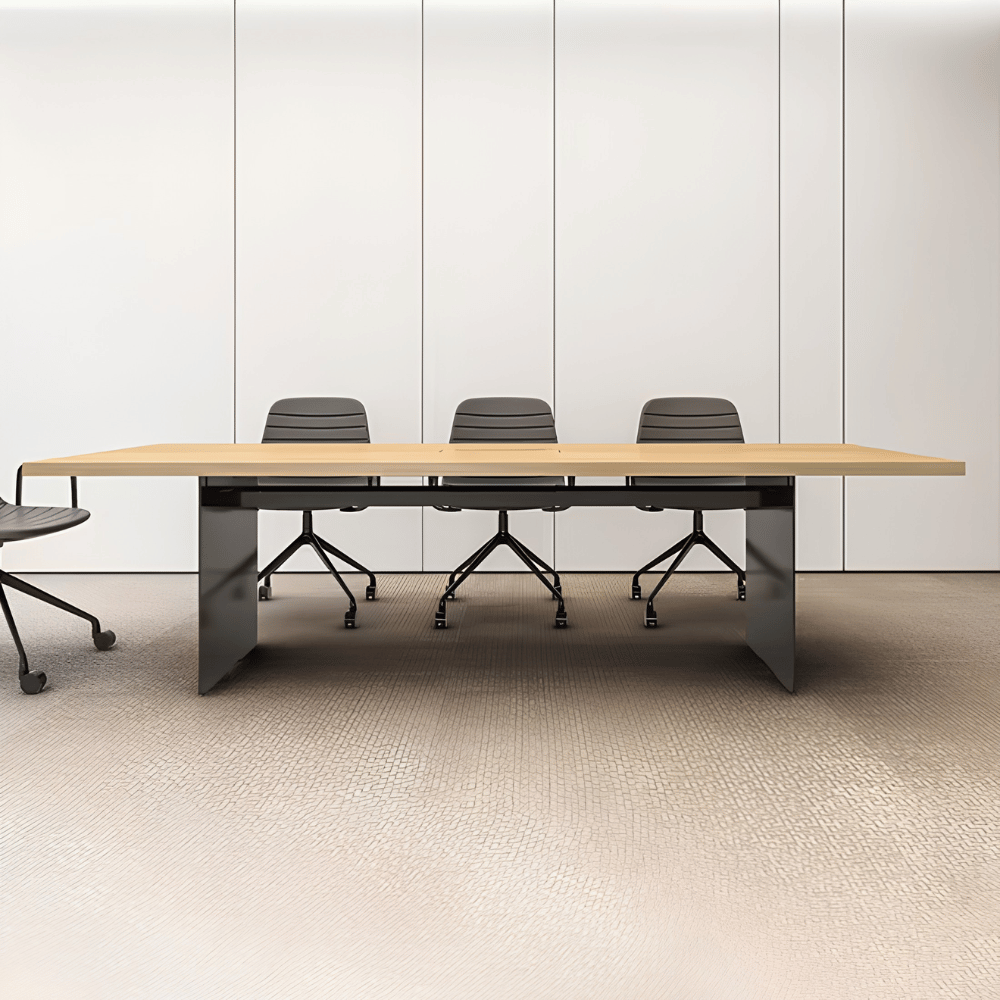 Yi Modern Metal Frame Conference Table