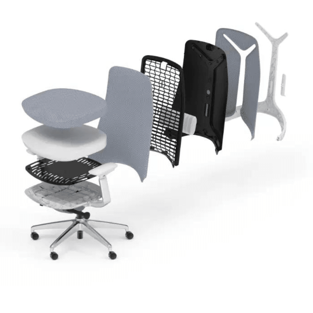 Yucan High Back Modern Ergonomic Office Chair - Gavisco Office Furniture