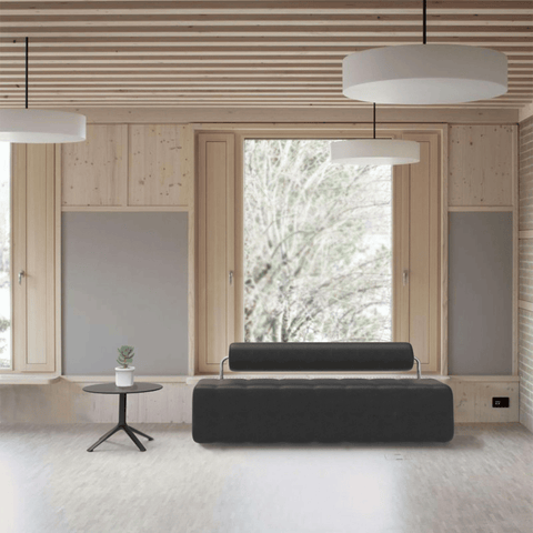 Yun Two Seater Modern Lounge Sofa Bench