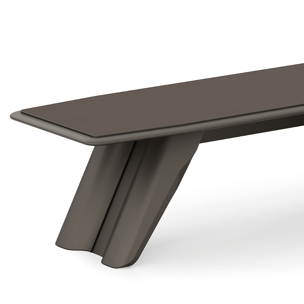 Zenova Modern Luxury Wooden CEO Office Executive Desk with Side Return Cabinet