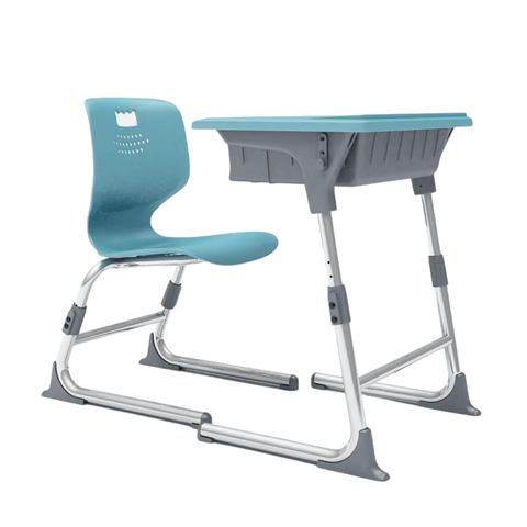 Zest Modern Slim Student Desk and Chair Set