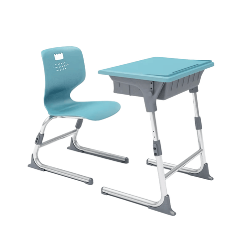 Zest Modern Slim Student Desk and Chair Set