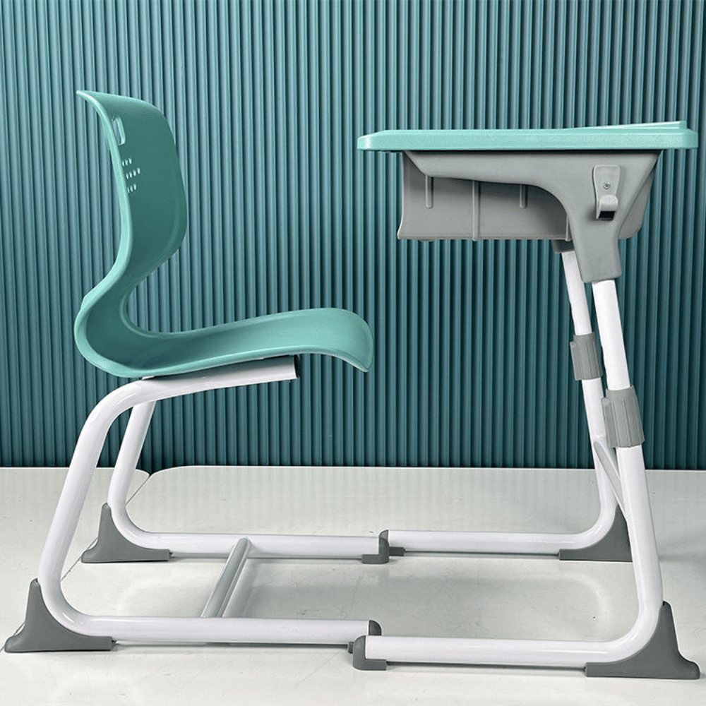 Zest Modern Slim Student Desk and Chair Set