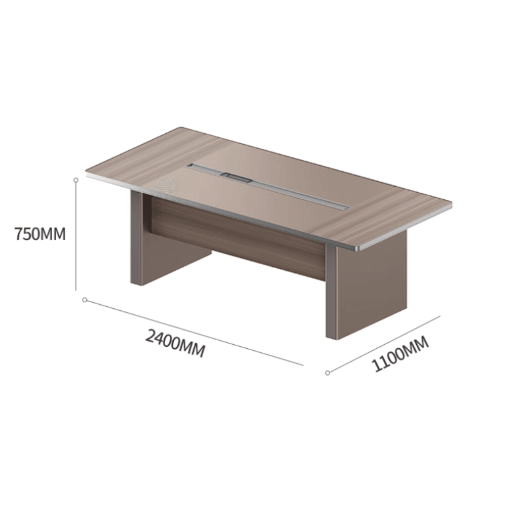 Zinex Modern Premium Wooden Office Conference Meeting Table - Gavisco Office Furniture