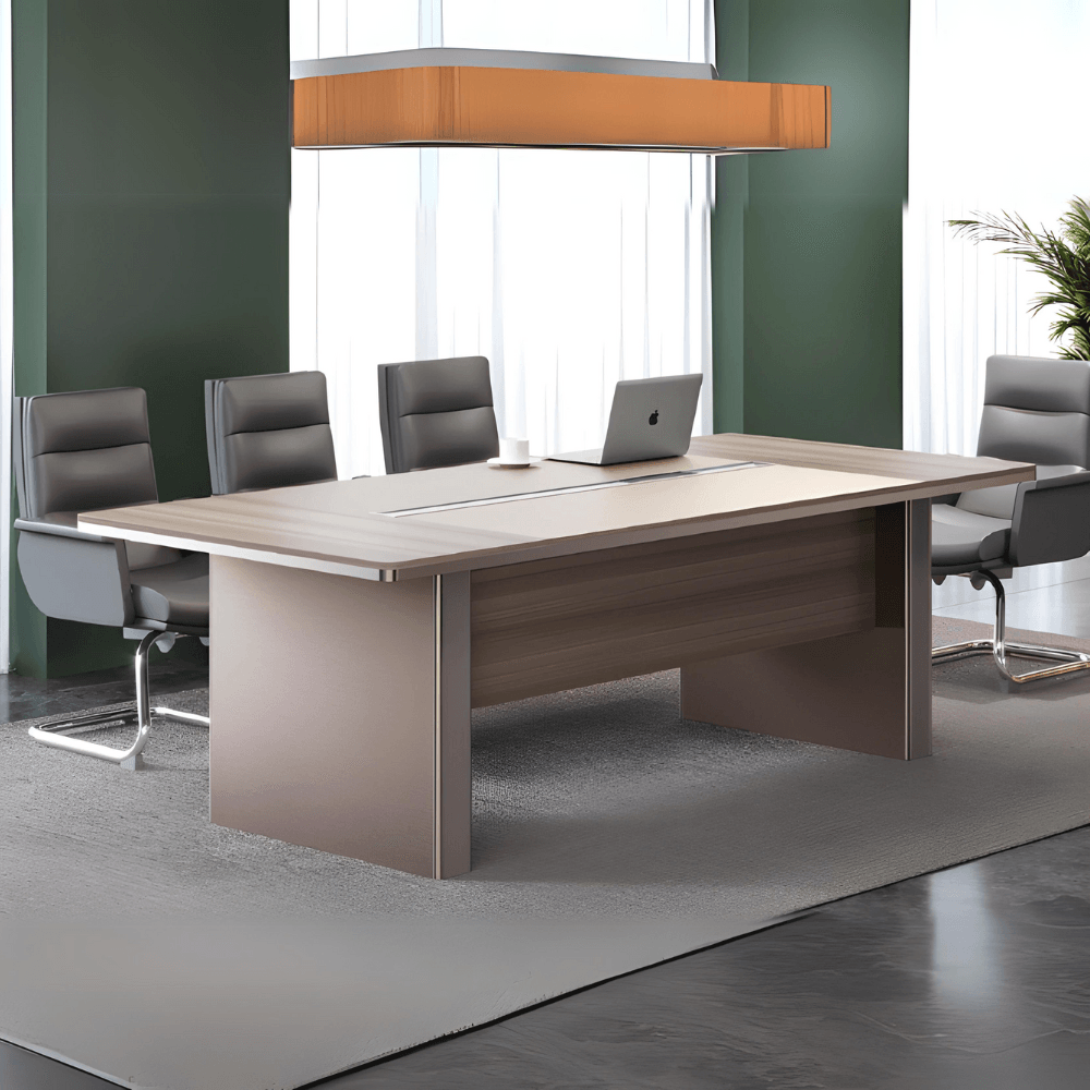 Zinex Modern Premium Wooden Office Conference Meeting Table - Gavisco Office Furniture