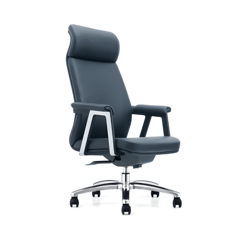 Zoid High Back Genuine Leather Executive Chair - Gavisco Office Furniture