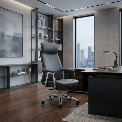 Zoid High Back Office Leather Executive Chair