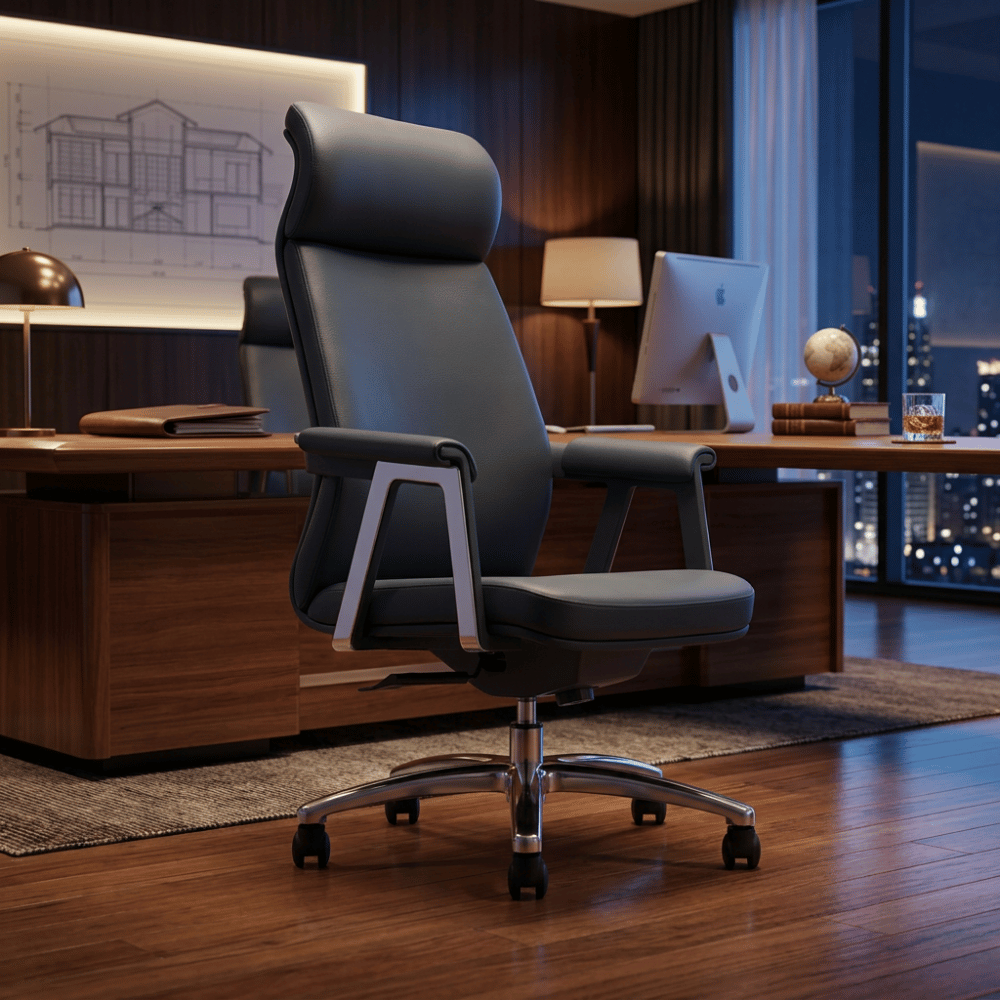 Zoid High Back Office Leather Executive Chair
