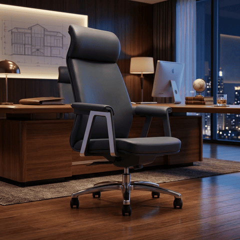 Zoid High Back Office Leather Executive Chair