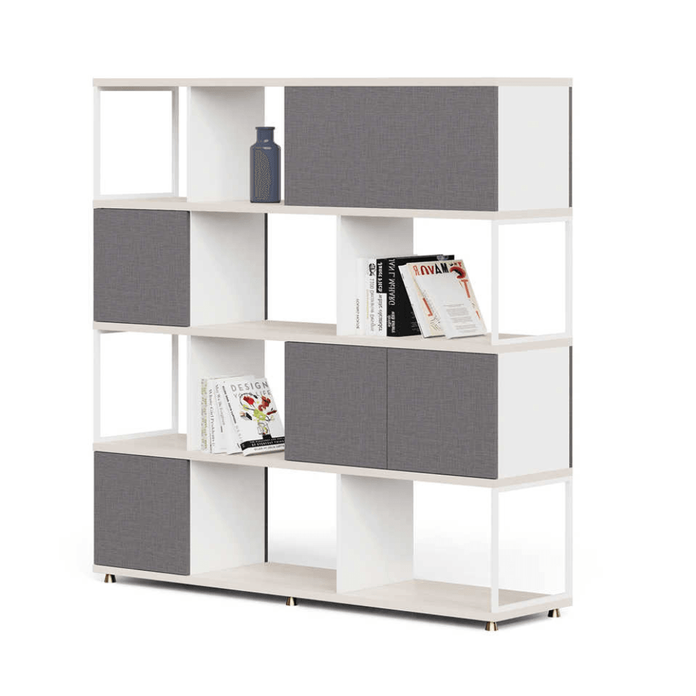 Nord Wooden Open Display Rack Selves Bookcase – Gavisco Office Furniture HK